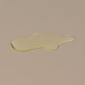 Juniper Ridge desert cedar body wash in a transparent gel spread on a table