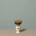 Kent Silvertip Shaving Brush - Cream