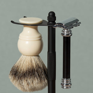 Badger Brush and Safety Razor Stand