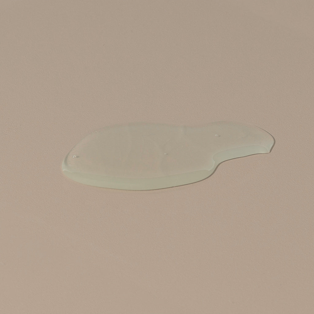 thinksport shampoo and body wash transparent liquid spread on a table