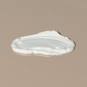 Ursa Major Stellar Shaving Cream white dense cream spread on a table